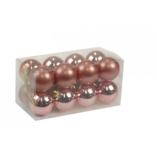 Gömb műanyag D4 S/16 rosegold