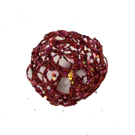 Gömb spider kicsi akasztós pink