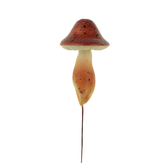 Gomba hab 16cm piros