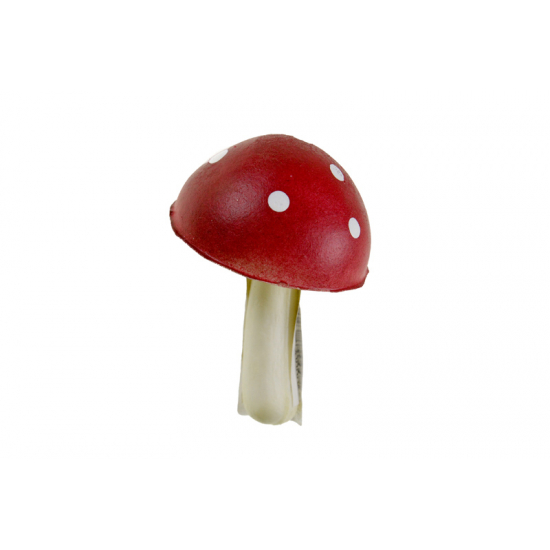 Gomba hab 8cm piros