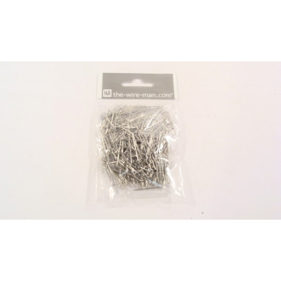 Gombostű nikkel 30mm 50gr ezüst