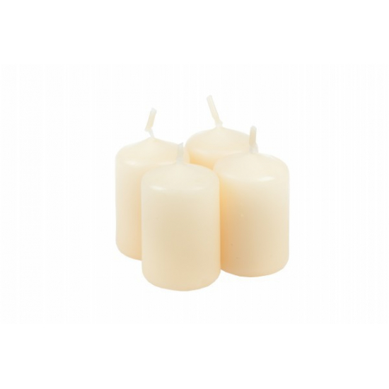 Gyertya adventi matt H40/80 s/4 krém (2)