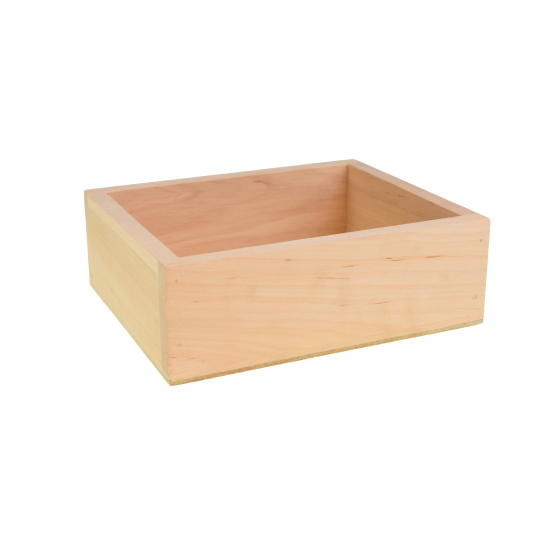 Doboz fa 24*20*8cm natúr