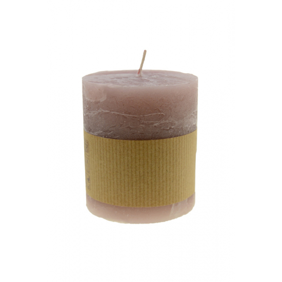 Gyertya henger Rustic 70/80 púder
