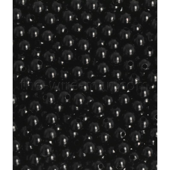 Gyöngy 8mm 250db fekete -23