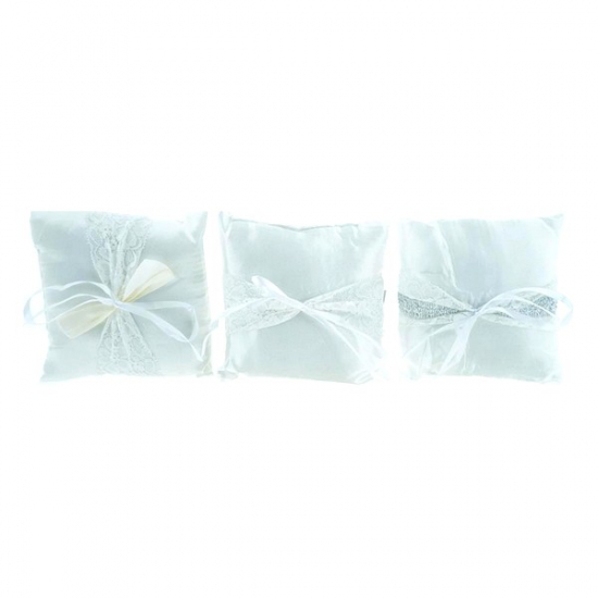 Gyűrűpárna textil 15cm többféle fehér