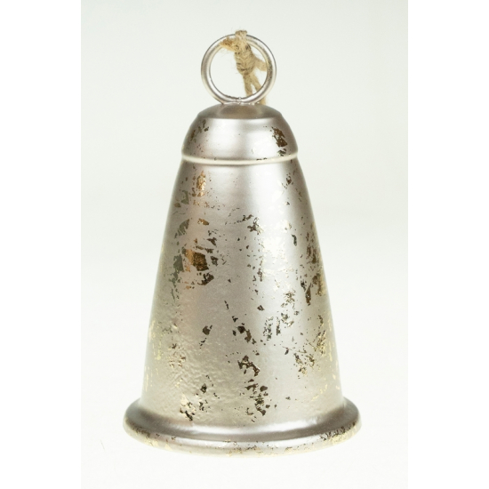 Harang fém 7.5x7.5x12.5cm akasztós bronz
