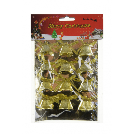 Harang plasztik 4cm s/12 arany