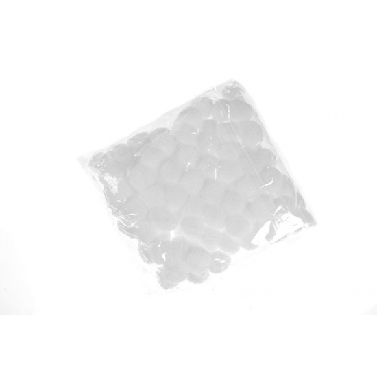 Hógolyó nylon 3cm s/100 fehér