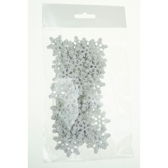 Hópehely fa 3cm s/60 fehér