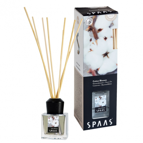 Illatosító pálcás 20cm 50ml pamutvirág