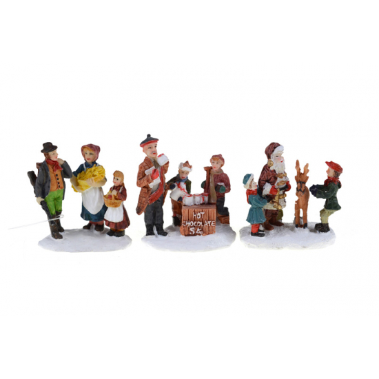 Figura poly karácsonyi 3féle