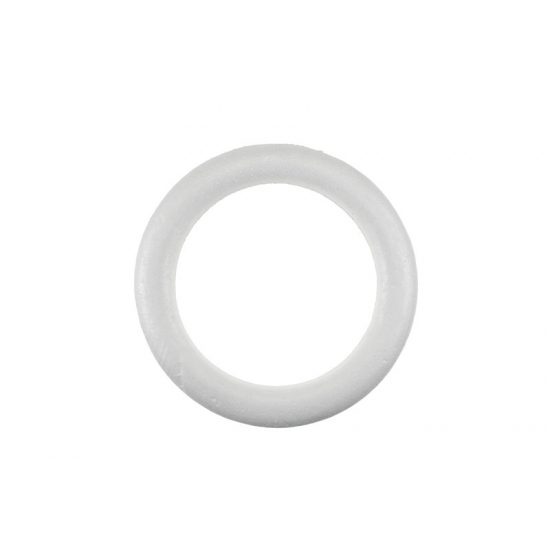 Karika hungarocell kerek aljú 23,5*2,5cm fehér