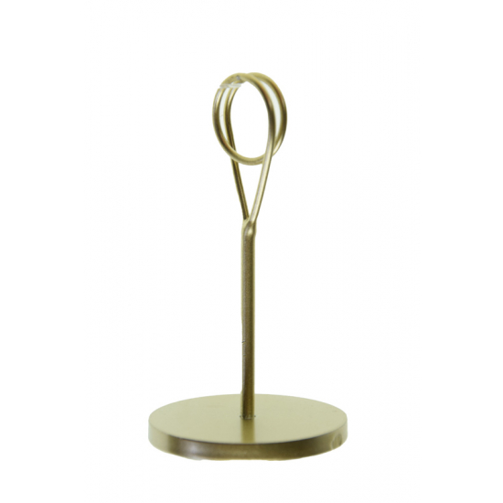 Kártyatartó fém D4 H9 szív arany