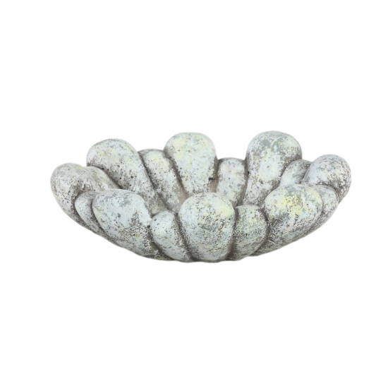 Kaspó cement 25*18*8cm szürke