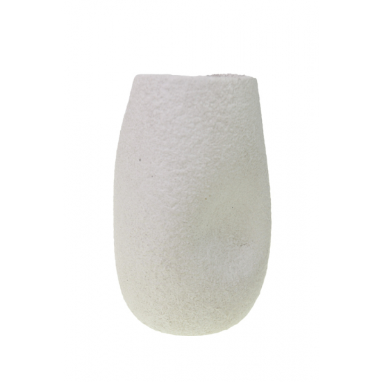 Kaspó kerámia 13,5*21cm bézs