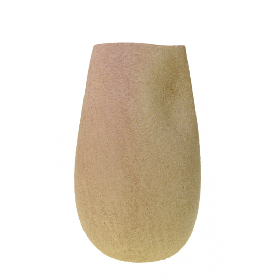 Kaspó kerámia 17*28cm bézs