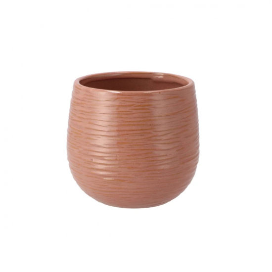 Kaspó kerámia 18cm Ankara rózsaszín