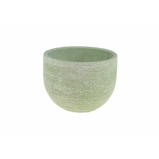 Kaspó kő D15 H11,5 menta
