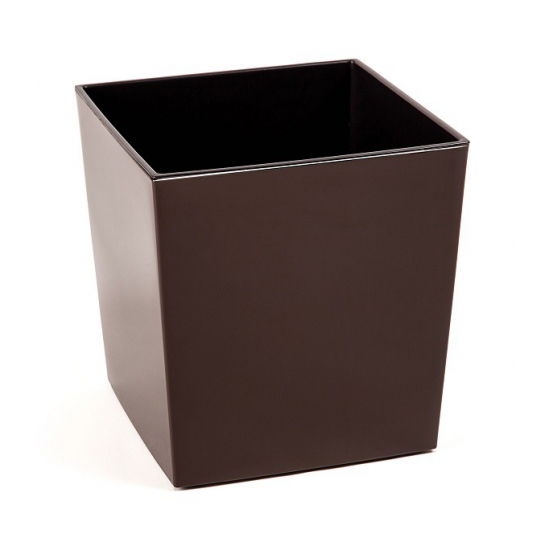 Kaspó műanyag 25*25cm M25 Juka mokka Lamela