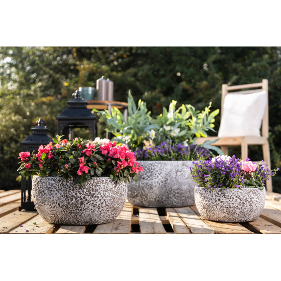 Kaspó poli/műgyanta 74*24,5*34 Gili mohazöld