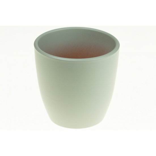 Kaspó terrakotta 9*9cm szürke