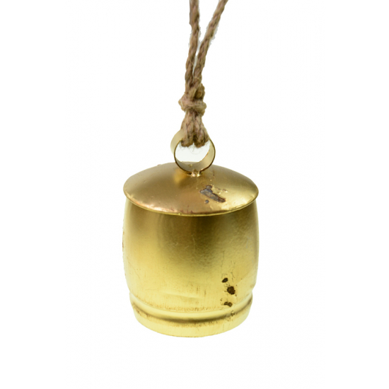 Kolomp fém 8*12cm arany