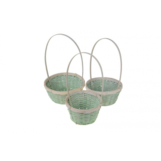 Kosár bambusz D17/D19/D21 s/3 menta