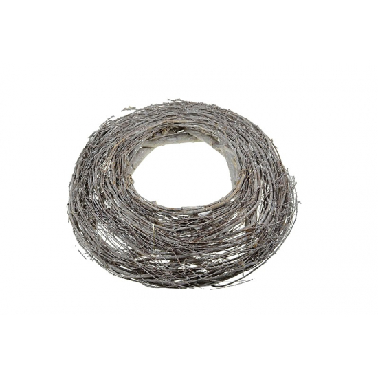 Koszorú alap vessző D35 H7 fehér