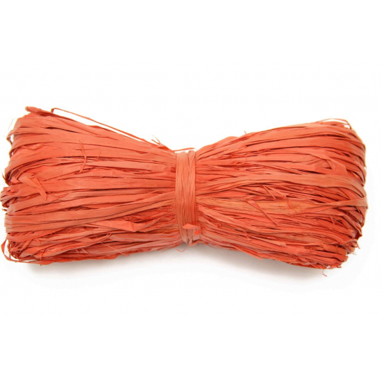 Köteg raffia 50g piros