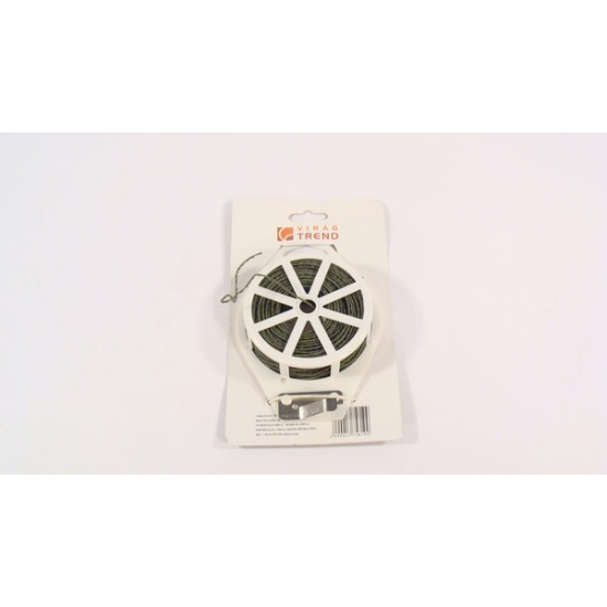 Kötöző papír/drót 30m zöld