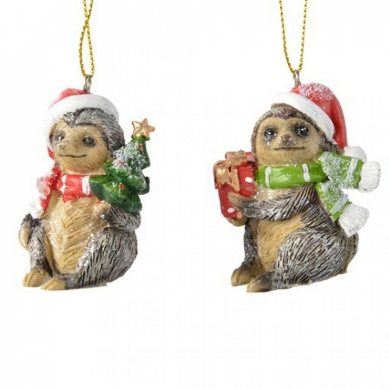 Figura lajhár poly 5cm többféle