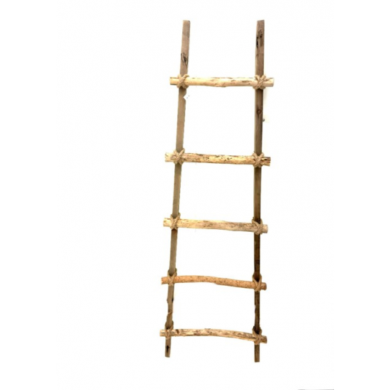 Létra fa 140*45cm natúr