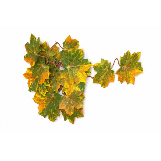 Levél őszi párban s/12 narancs