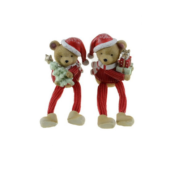 Figura maci poly 16cm 2féle piros