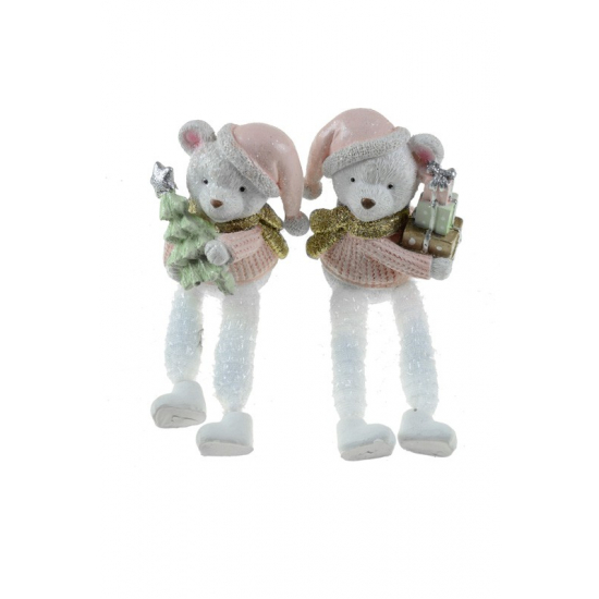 Figura maci poly 16cm 2féle rózsaszín