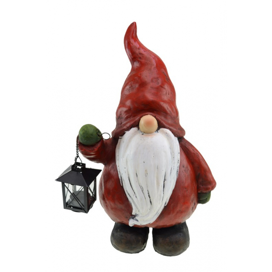 Figura manó kerámia 27*17*46cm piros