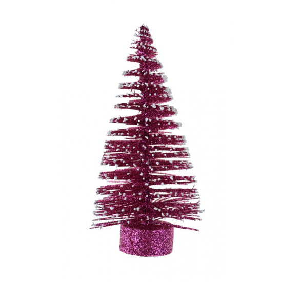 Műfenyő 16cm pink