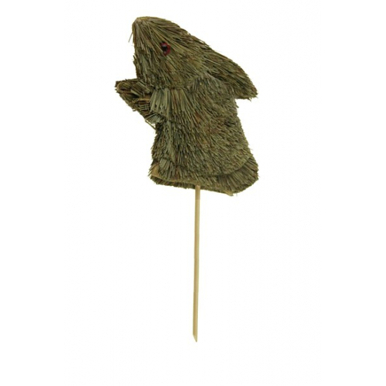 Pick nyuszi fű 11cm natúr Zmrst