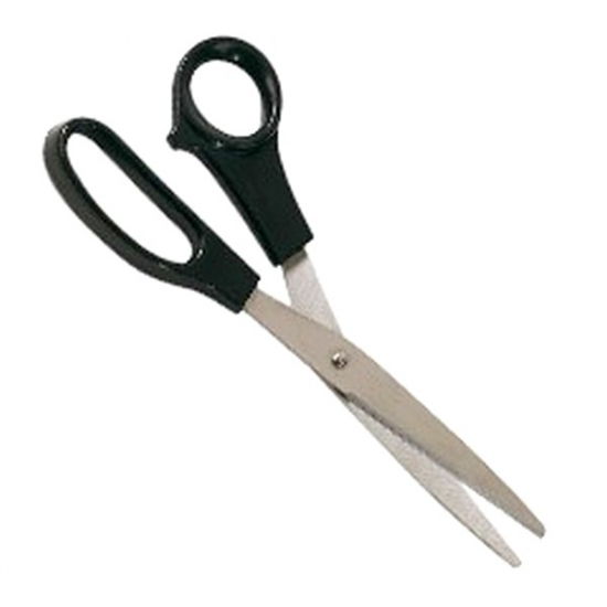 Olló 21cm fekete
