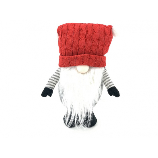 Figura orrmanó álló H32CM piros/szürke