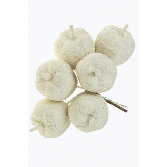 Pick alma 11cm s/6 glitteres homok