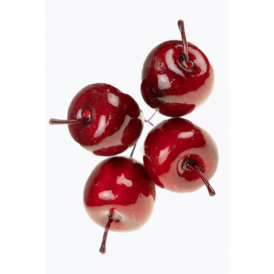 Pick alma 13cm s/4 cukros piros
