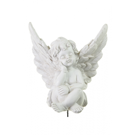 Pick angyal poly 11.1x7.2x11.5cm szürke