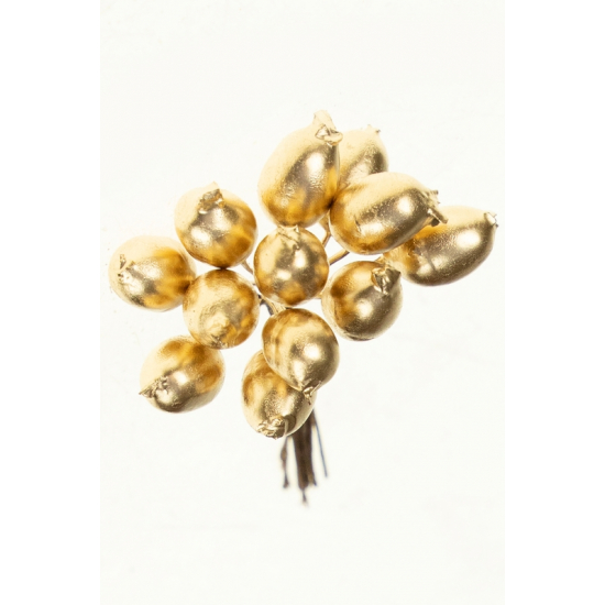 Pick csipkebogyó 10cm s/12 arany