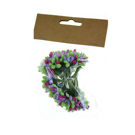 Pick dekoráció hungarocell 10cm s/24 színes