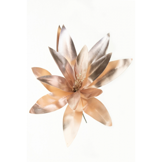 Pick echeveria 28cm fényes rosegold