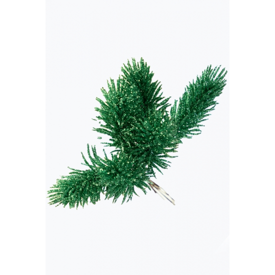 Pick fenyő ág 15cm zöld