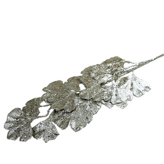 Pick ginko levél H88 glitteres arany