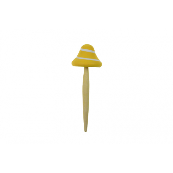 Pick gomba fa csúcsos 10*3*3cm sárga